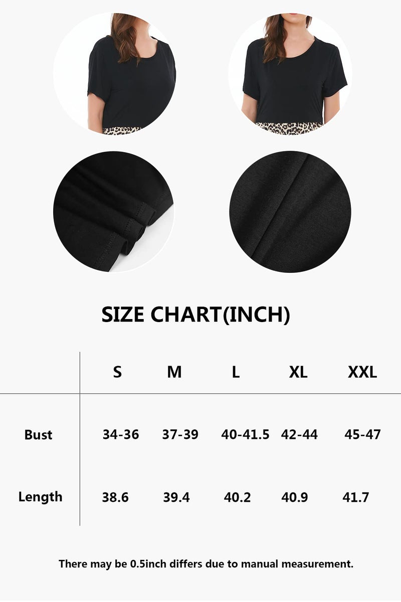 Smallshow Women's Short Sleeve Patchwork Nursing Dresses for Breastfeeding Large Navy - Image 5